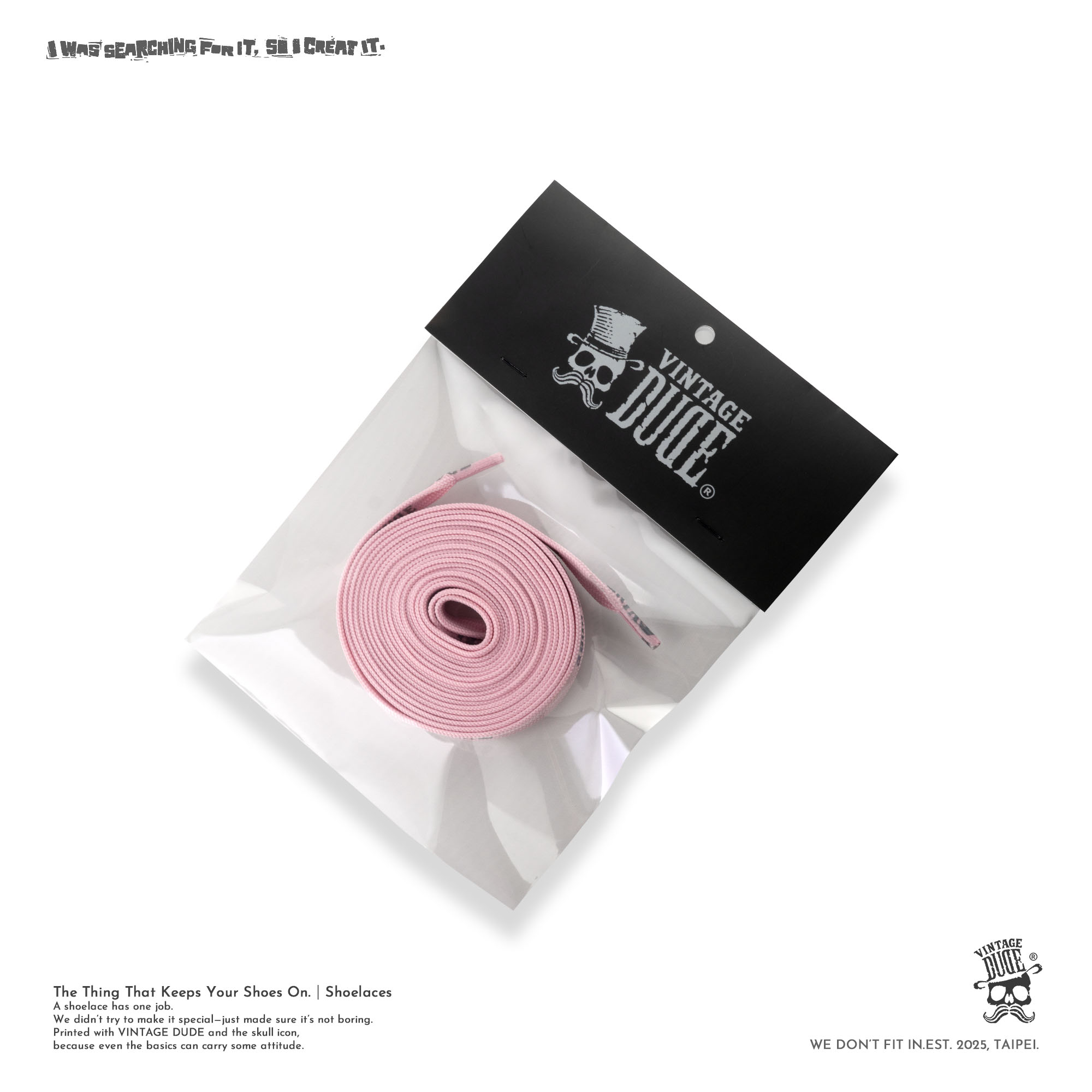 The Thing That Keeps Your Shoes On. (Pink) | oversize 大尺碼男裝