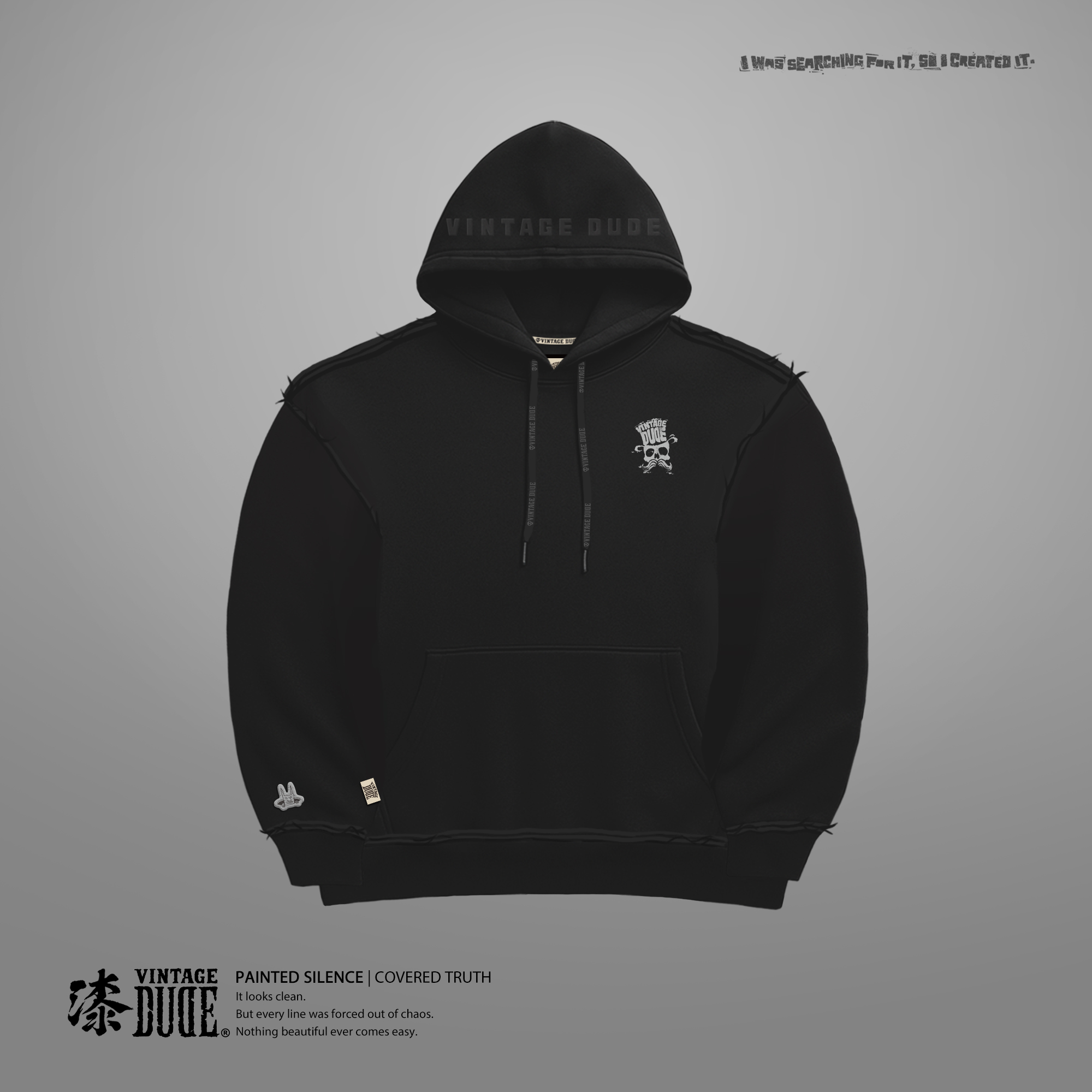 COVERED TRUTH｜Hoodie | oversize 大尺碼男裝