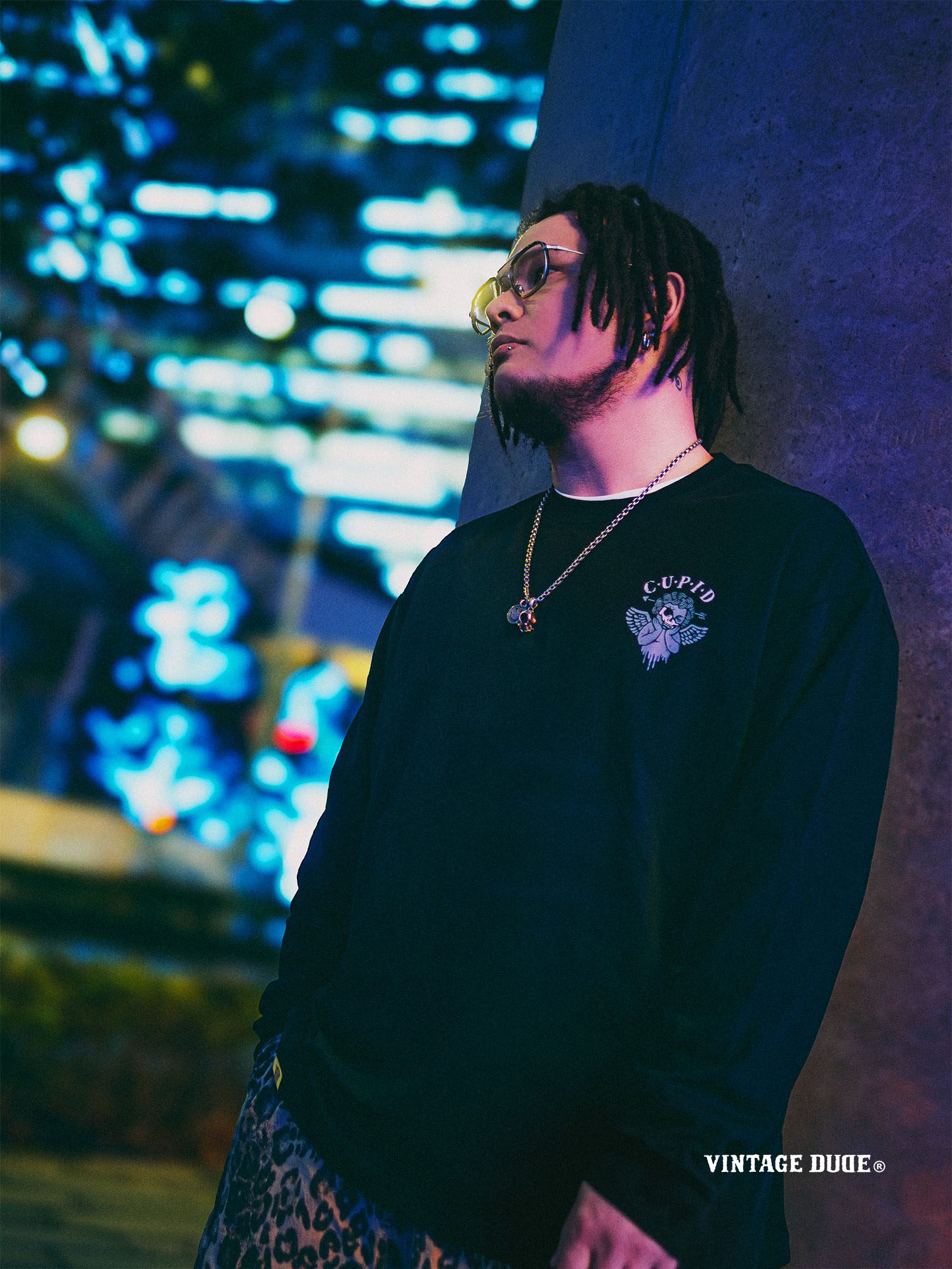 THE CRACK｜Long-sleeved T-shirt | oversize 大尺碼男裝
