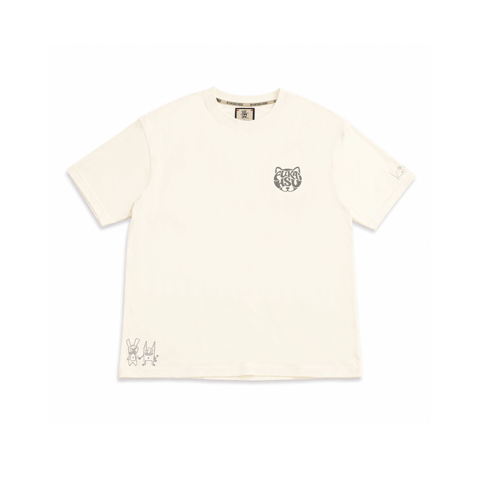 愛你敢有穿｜白色短袖T-Shirt | oversize 大尺碼男裝