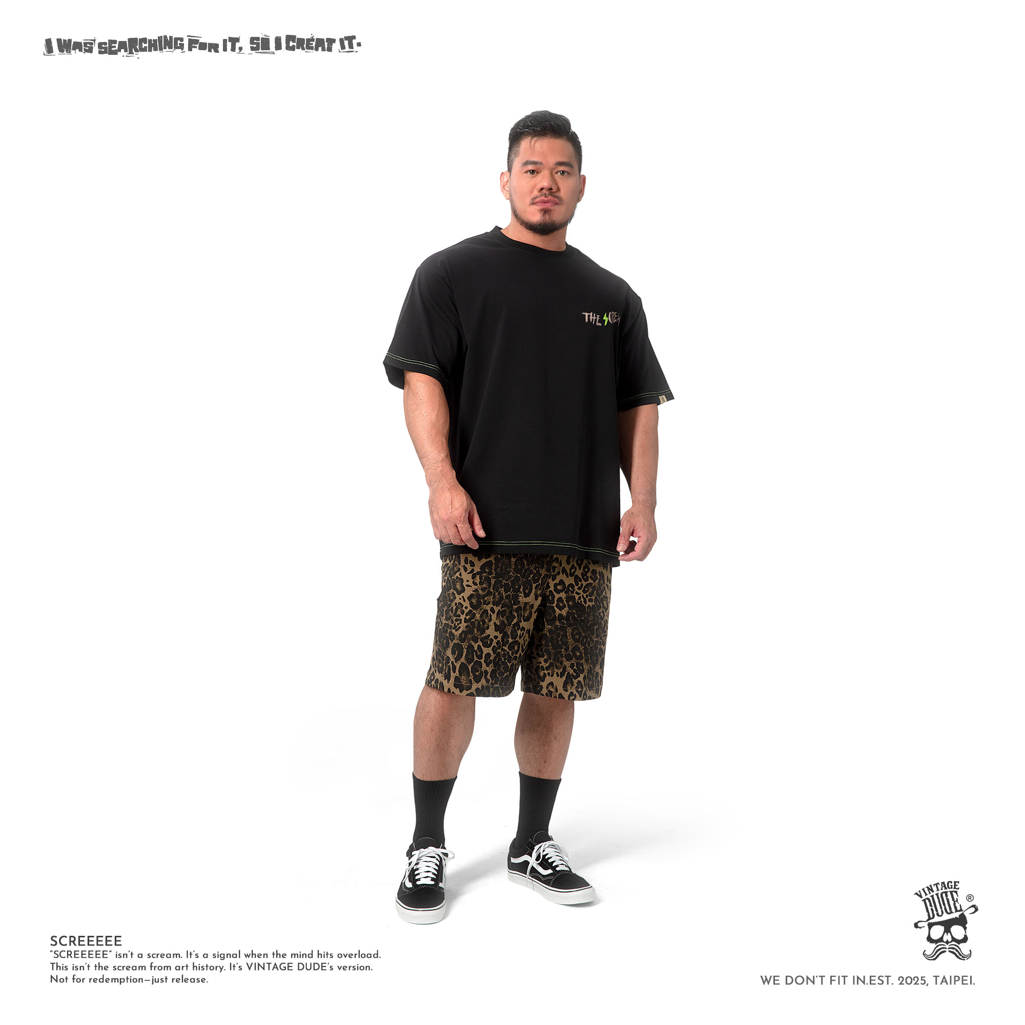 SCREEEEE｜Short Sleeve Tee | oversize 大尺碼男裝