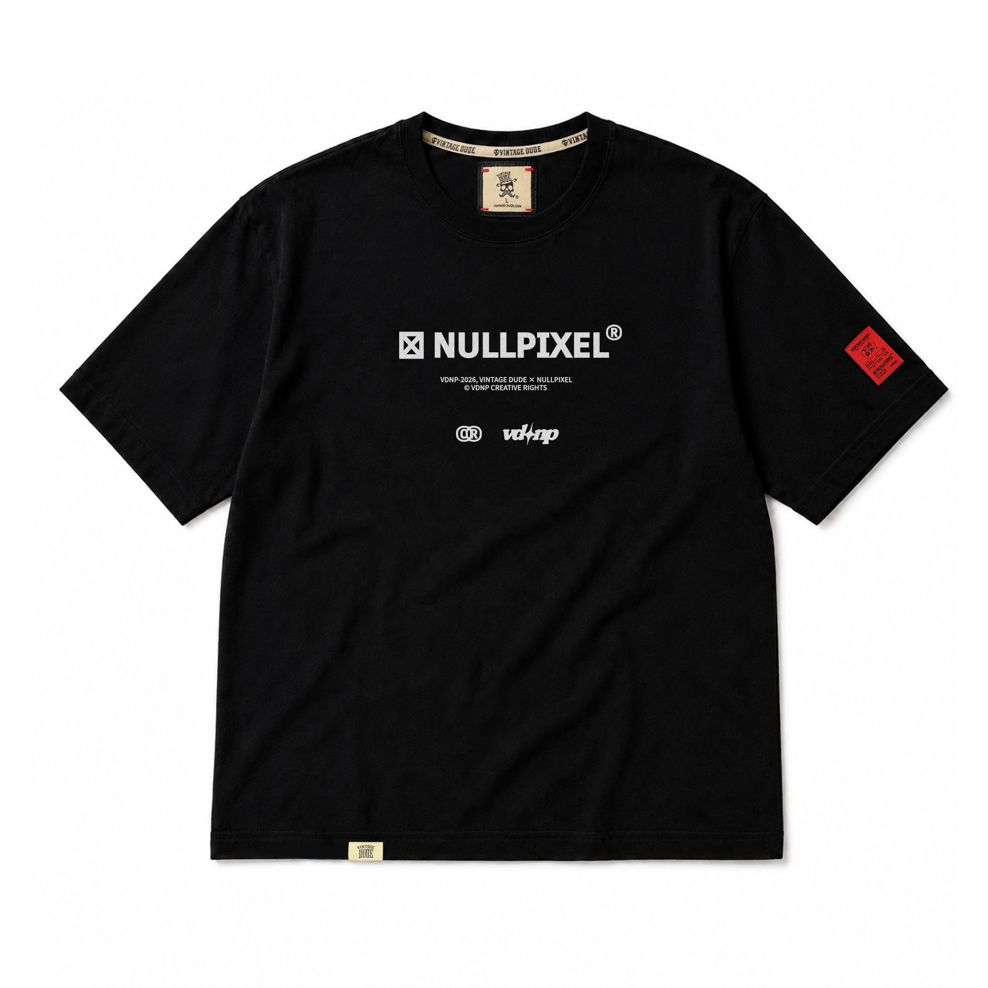 NULLPIXEL x VINTAGE DUDE｜Collaboration Short Sleeve T-Shirt | oversize 大尺碼男裝